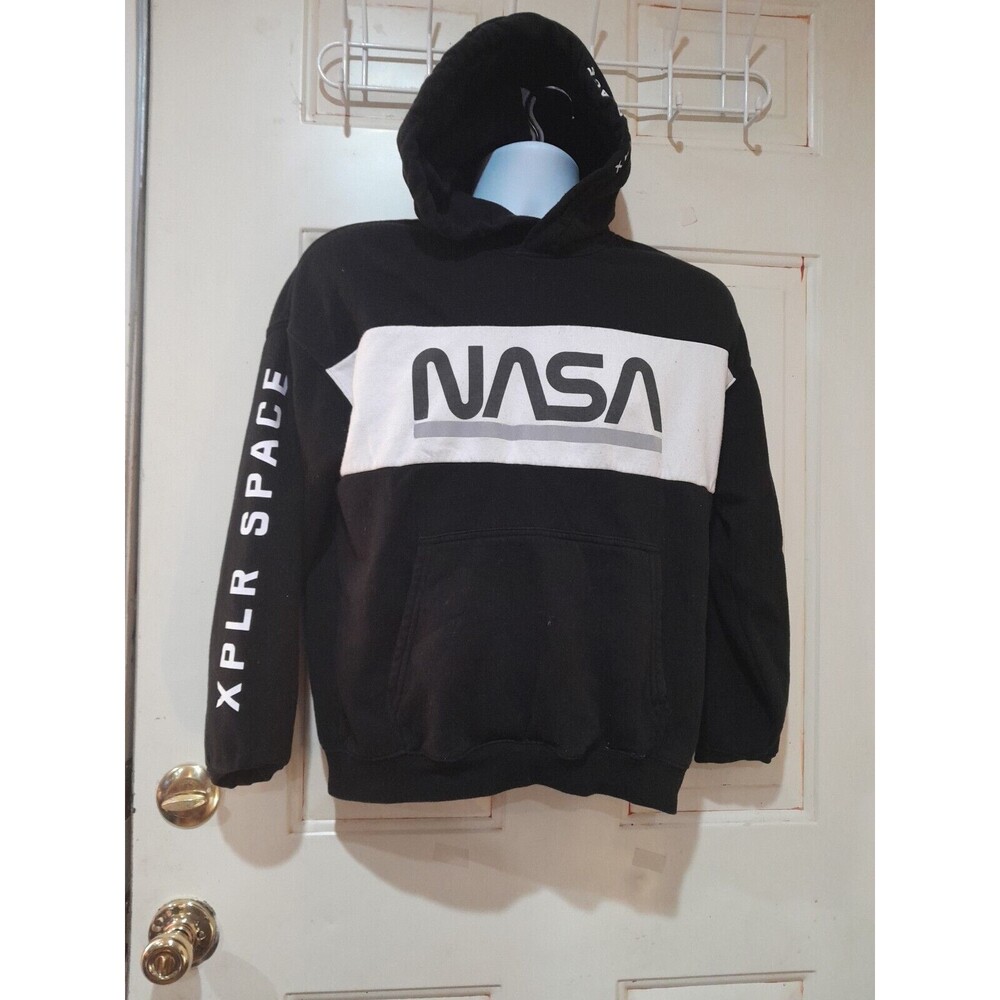 Nasa Space Pullover Logo Hoodie Youth 16-18 M